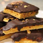 Chocolate Dipped Sponge Toffee + Chuck Hughes at the Gourmet Food & Wine Expo