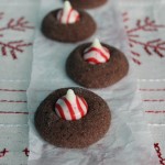 Peppermint Mocha Blossom Cookies