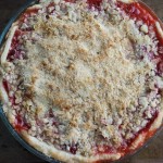 Strawberry Rhubarb Crumb Pie {Gastropost Mission #58}