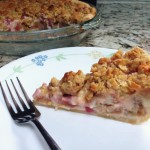 Rhubarb Remix: Rhubarb Custard Pie