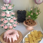 Chocolate Toffee Shortbread Squares + Chi’s Baby Shower