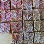 Rhubarb Almond Shortbread Squares