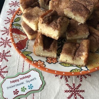 Snickerdoodle Squares