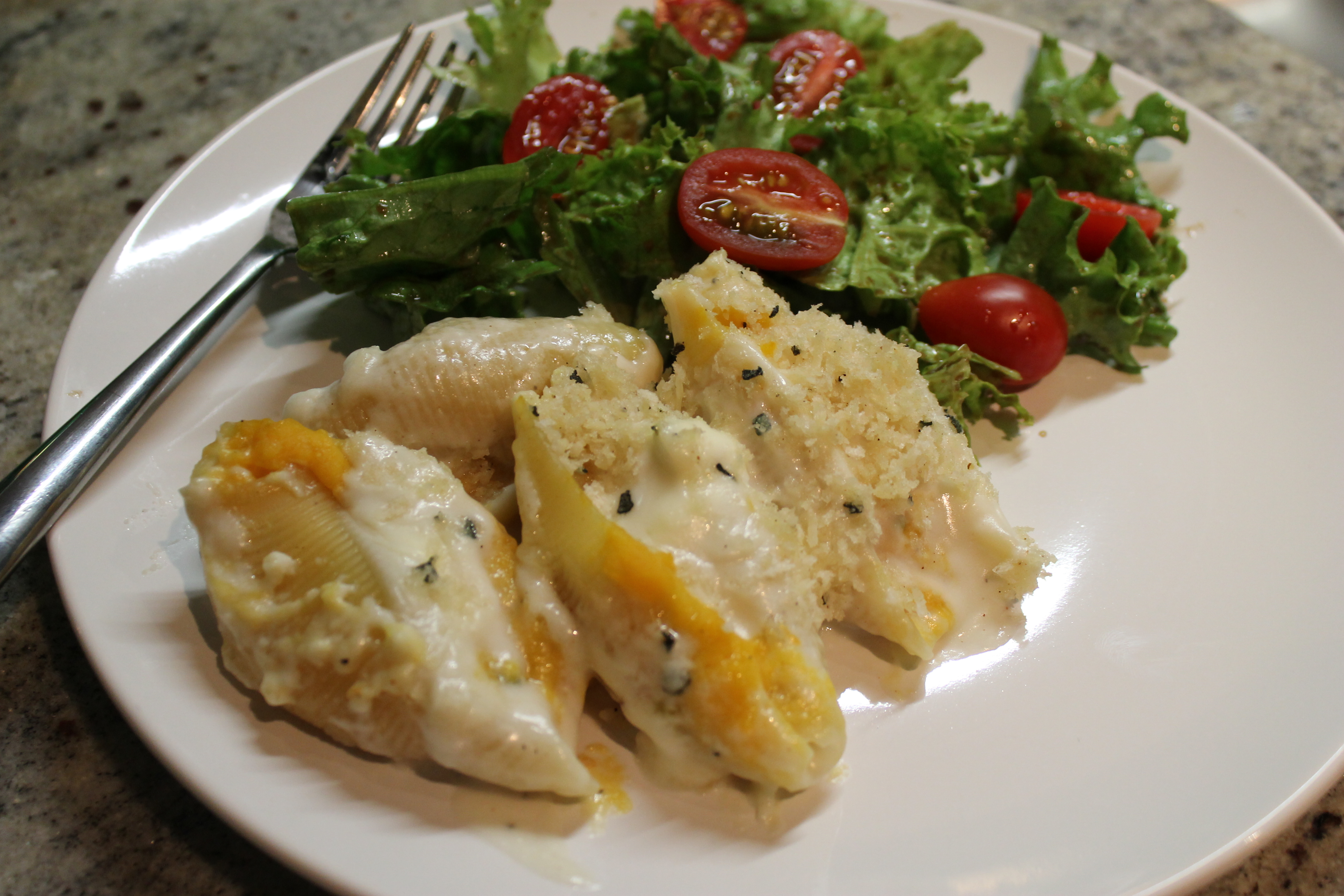 Butternut Squash Roasted Shells