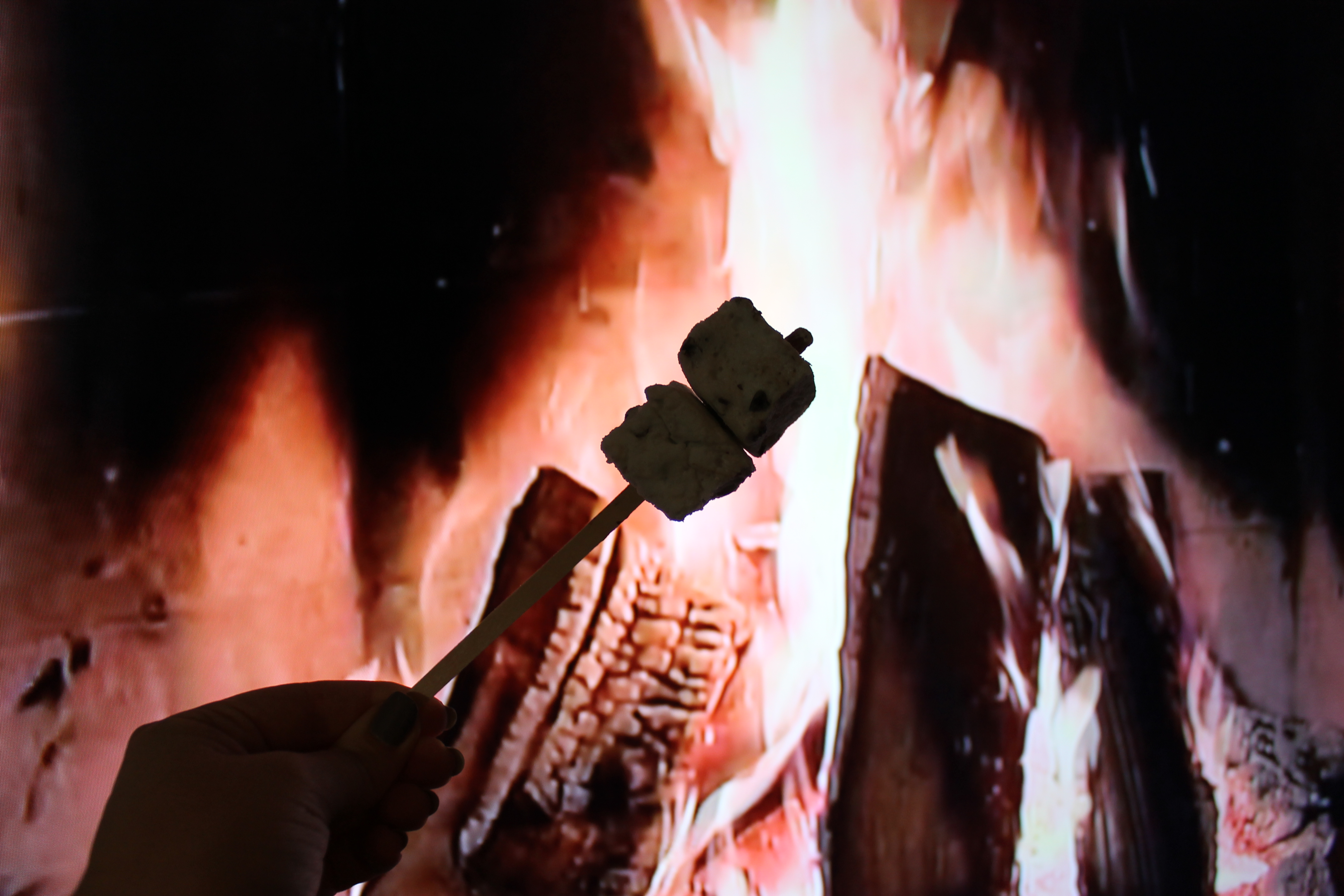 Giant Mint Chocolate Chip Marshmallow Cubes