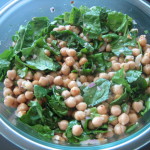 Spicy Chickpea Salad + Corn and Black Bean Salad
